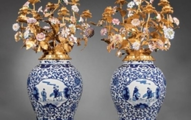 Chinese Blue and White Porcelain Jars