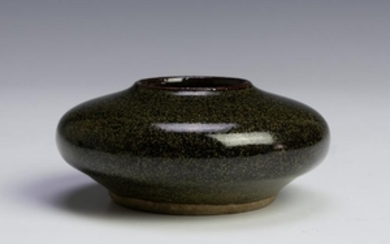 Chinese Teadust Glazed Water Coupe, Jiaqing