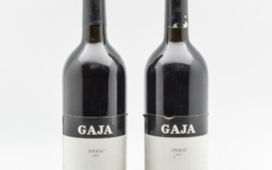 Gaja Sperss 1997, 2 bottles