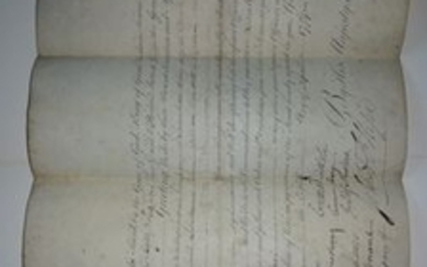 George III Military document dated April 1779 and signed by George III in top left hand corner. Good Condition. All signed...