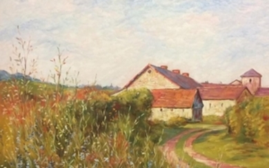 Jean-Marie LEGUEN (1926) Village du Maconnais…