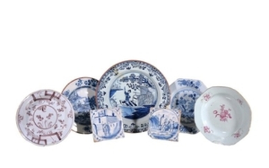 A selection of mostly English delft