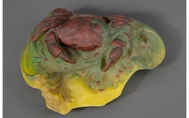 79271: Daum Pâte de Verre Crab Paperweight, circa 1910