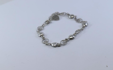 .925 Silver Charm Bracelet