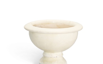 A Cizhou white-glazed incense burner, Song dynasty 宋 磁州窰白釉熏爐