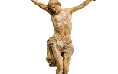 A Flemish body of Christ in relief, 17th century