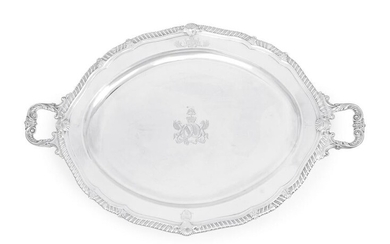 A George III Silver Serving Tray