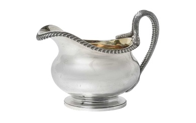 A George IV Silver Cream-Jug by William Burwash, London, 1821