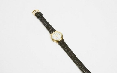 A Korean Wristwatch, with the Former National Assembly