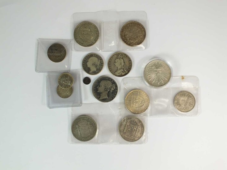 A collection of coins