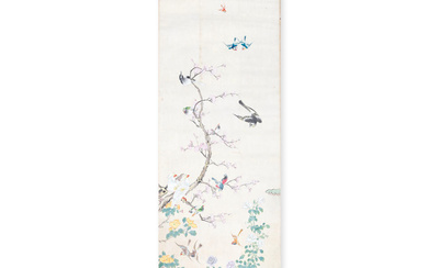 A length of wallpaper 19th century, Chinese