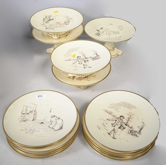 A selection of Bisto Bishop and Stonier dinner ware