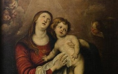 ANONYMOUS (17th century / 18th century) "Madonna and