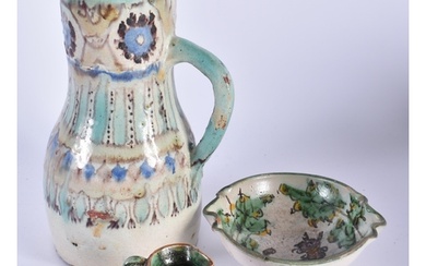 ASSORTED 18TH/19TH CENTURY EUROPEAN FAIENCE MAJOLICA POTTERY...