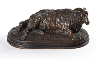 After Rosa Bonheur (1822-99), a bronze Ewe