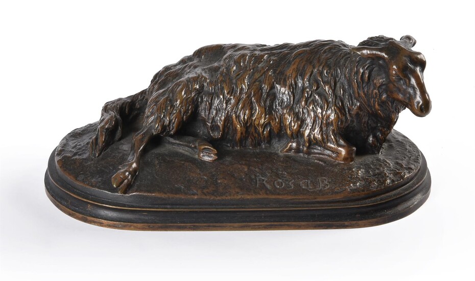 After Rosa Bonheur (1822-99), a bronze Ewe