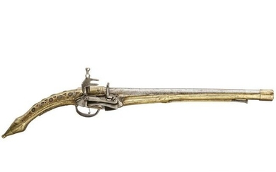 An Albanian flintlock pistol, circa 1850