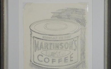 Andy Warhol Attributed: Martinson's Coffee