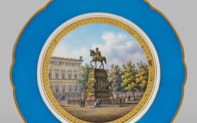 Ansichtenteller "Reiterdenkmal Friedrich II. von Preußen"