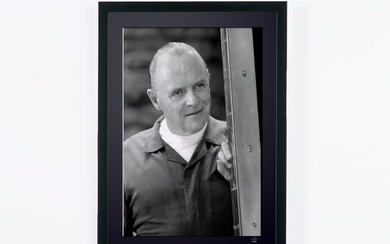 Anthony Hopkins ‘The Silence of the Lambs’ (1991) - Academy Awards Oscar 1992 - Fine Art Photography - Luxury Wooden Framed 70X50 cm - Limited Edition Nr 01 of 30 - Serial ID 17060 - Original Certificate (COA), Hologram Logo Editor and QR Code