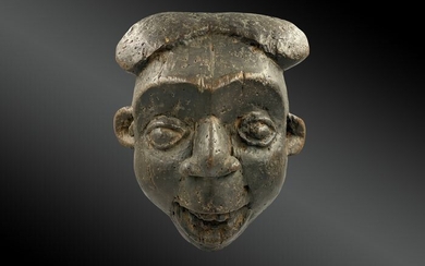 Anthropomorphic mask - Wood - Bamileke - Cameroon