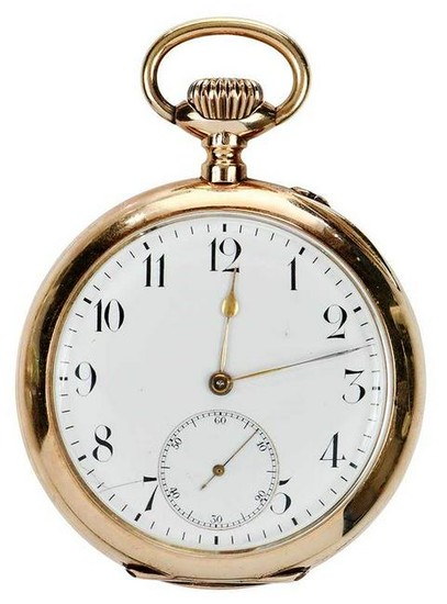 Antique 14kt. Pocket Watch and Chain