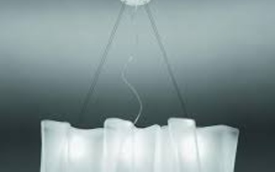 Artemide - : MICHELE DE LUCCHI ET GERHARD REICHERT - Hanging lamp - LOGICO - Glass