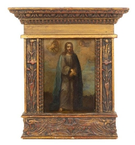 Artist Unknown 19TH CENTURY Jesus oil