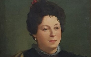Artista italiano, XIX secolo - Ritratto di donna