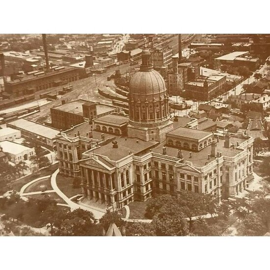 Atlanta Georgia Capitol Building 1920's Photo Print