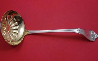 Beekman by Tiffany and Co Sterling Silver Soup Ladle with Design Frosted 13"