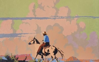 Billy Schenck (American, b. 1947) Coyote Canyon, 1986