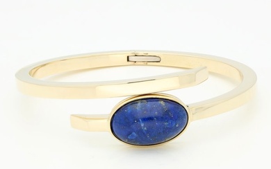 Bracelet - 14 kt. Yellow gold - 12.44 tw. Lapis lazuli