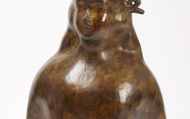 Bronze Female Bust - Elie Nadelman