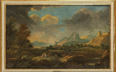 CARLO ANTONIO TAVELLA (1668-1738) Paesaggio