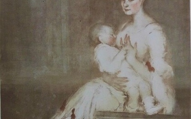 CARO-DELVAILLE Henry (1876-1928) « La maternité ». Ensemble de 55 planches. Tirage de luxe sur...