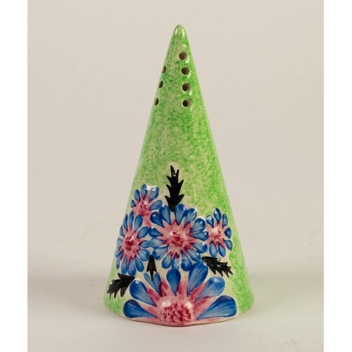 CLARICE CLIFF BIZARRE ‘MARGUERITE’ PATTERN POTTERY CONICAL S...