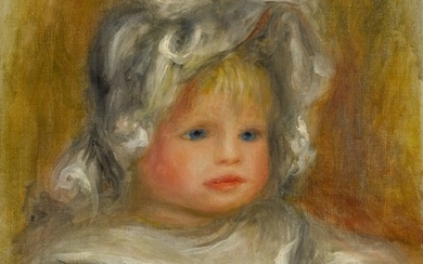 CLAUDE RENOIR ENFANT (TÊTE DE CLAUDE), Pierre-Auguste Renoir
