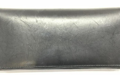 COACH Black Leather Bifold Wallet