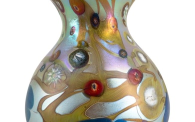 Carl Radke Art Glass Vase