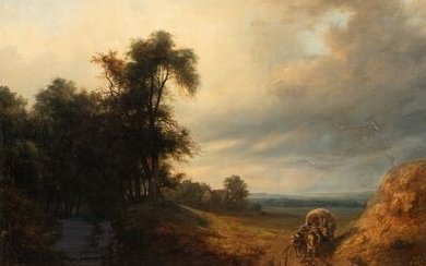 Charles-Claude DELAYE (1793-1848) ? Paysage...