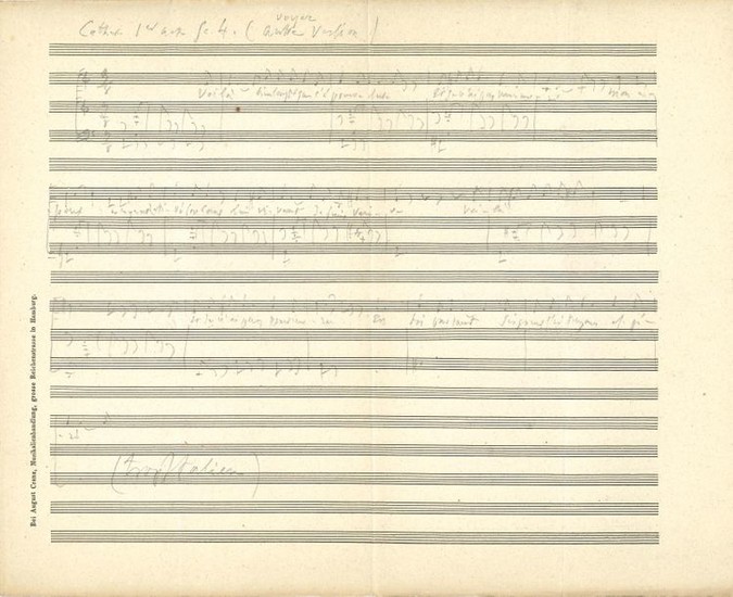 Charles GOUNOD. Manuscrits musicaux autographes, [vers 1880] ;...