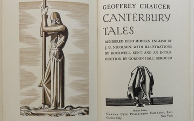 Chaucer, Canterbury Tales in Modern English, 1934 Kent