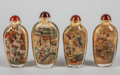 Chinese Export Inside Painted Snuff Bottles
