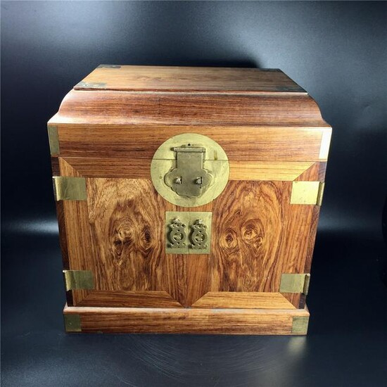 Chinese Huang Huali Wooden Box