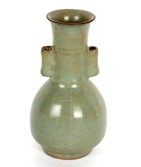 Chinese Song Style Ge-Type Celadon Arrow Vase