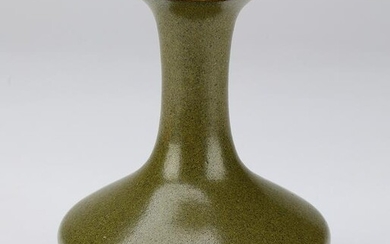 Chinese tea dust glaze bottle vase