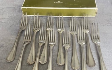 Christofle - Cutlery set (12) - spatours - Silver-plated
