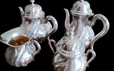 Coffee and tea service (4) - .800 silver