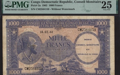 Collection of African Banknotes, [4 notes] Congo, Djibouti, Mozambique, (Pick 2a, 7, 28, 105a,...